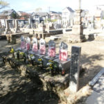 西宮市神呪墓地の墓地内写真