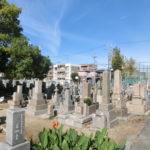 西宮市髙木墓地の墓地内写真