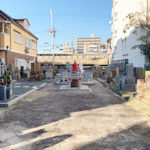 西宮市の瓦林墓地の写真