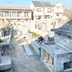 西宮市の小松西墓地の写真