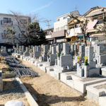 西宮市の越水墓地の写真